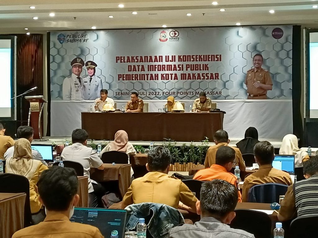 PPID Dinas PU Makassar Hadiri Uji Konsekuensi Dari Kominfo