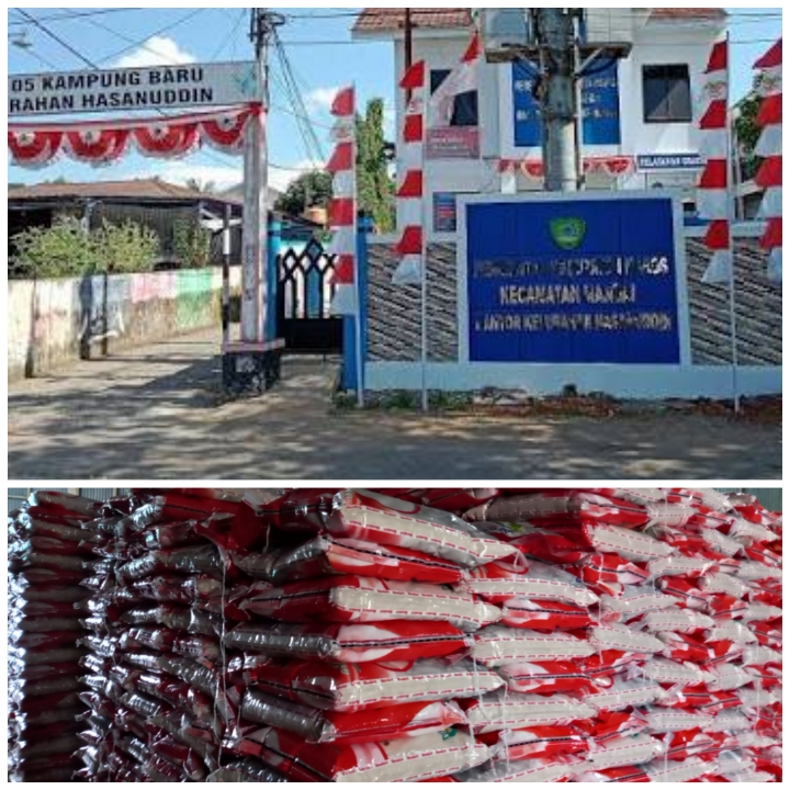 Warga Dipimpong Pembagian Beras Bulog di Kelurahan Hasanuddin Bermasalah