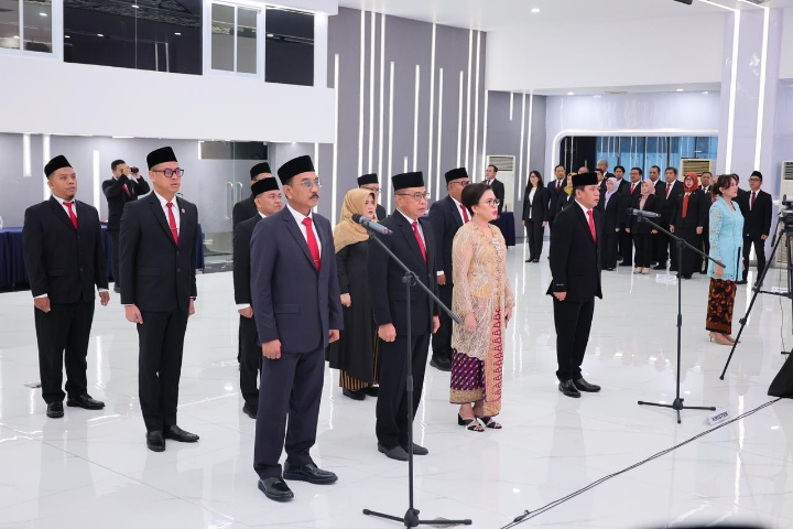 Lantik 840 Pejabat Kementerian ATR/BPN, Harisson Mocodompis Menjabat Kepala Kantor Wilayah Banten
