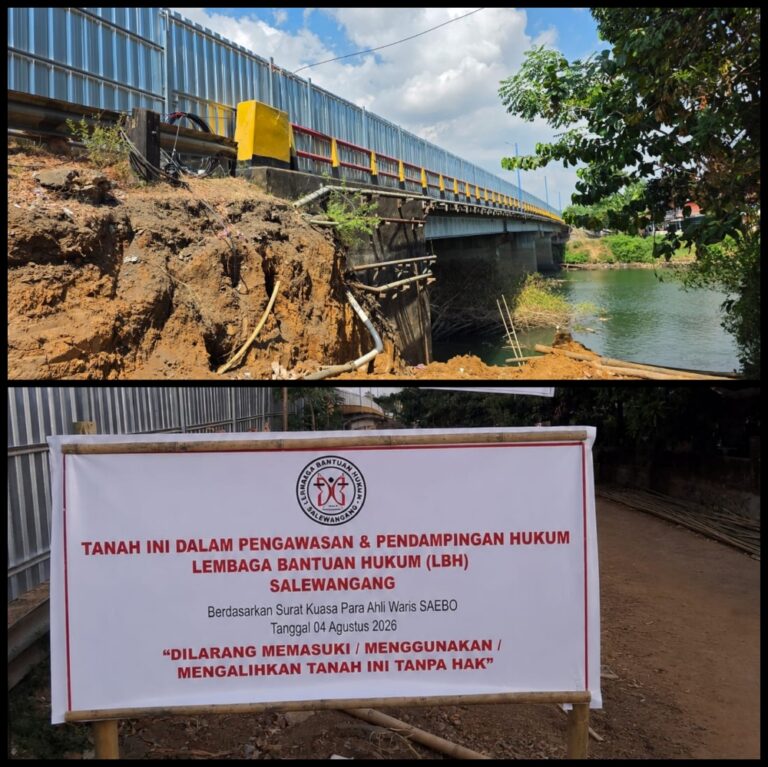 Somasi LBH Salewangang Ke Bupati Maros: Ahli Waris Tuntut Hak Atas Tanah, Proyek Duplikasi Jembatan Sungai Maros Terancam Tertunda