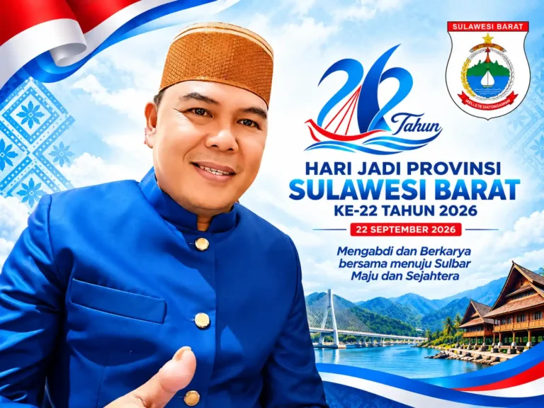 HUT ke-22 Sulbar, Ajbar Ajak Semua Pihak Dukung Pembangunan HUT ke-22 Sulbar, Ajbar Ajak Semua Pihak Dukung Pembangunan