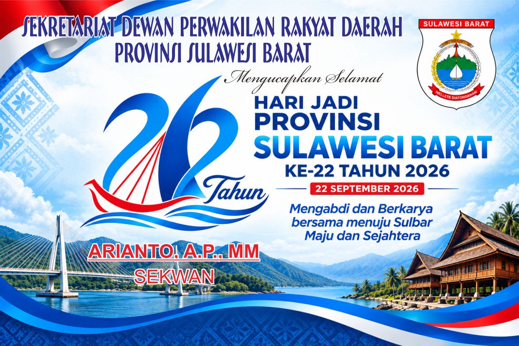 Iklan HUT Sulbar 22
